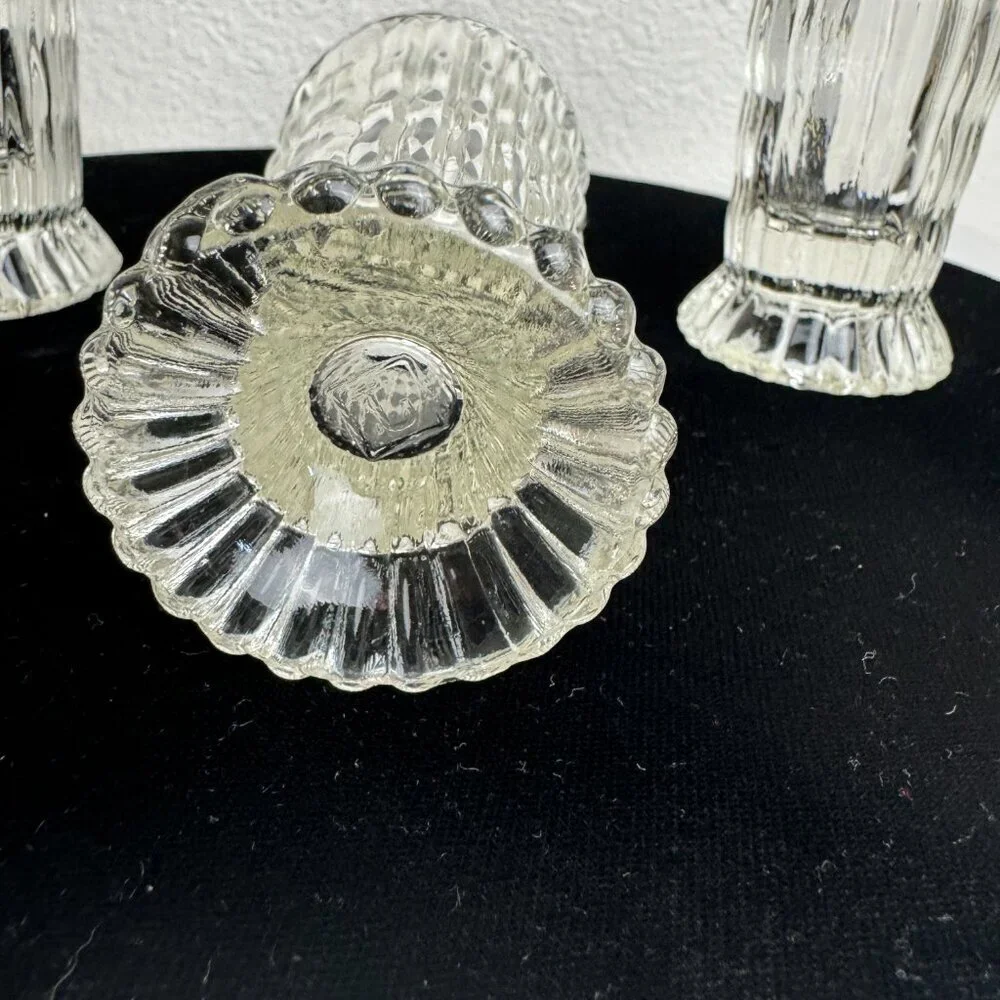 Vintage 1930's Jeanette Glass Set of 3